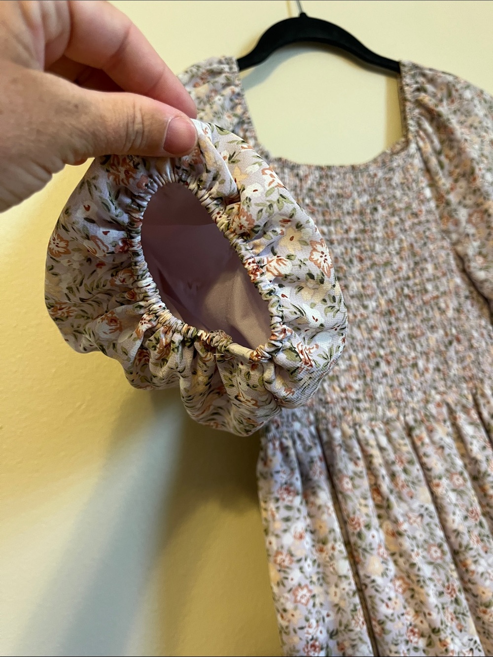 Mikarose Rose Multicolor Floral Smocked Maxi Dress - Picture 10 of 12